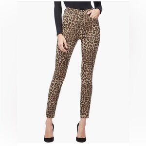 Good America Good Waist Leopard Print Skinny Jeans Size 16